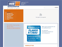 Tablet Screenshot of ibbb-lindner.com